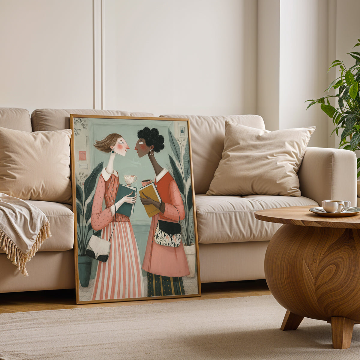 Canvas Art  in a Lifestyle Setting
