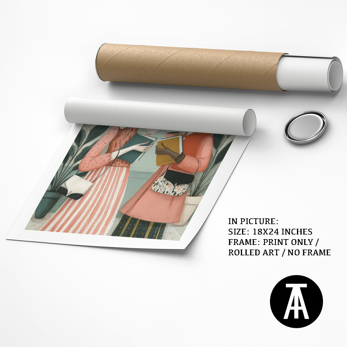 Artwork as Print Only or Rolled Art