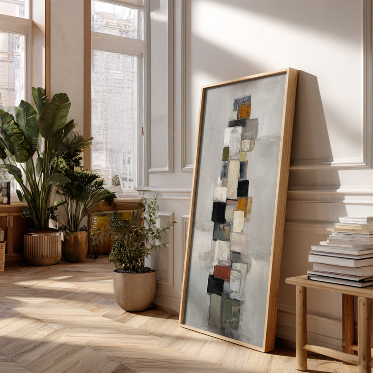 Indian Artwork in a Lifestyle Setting