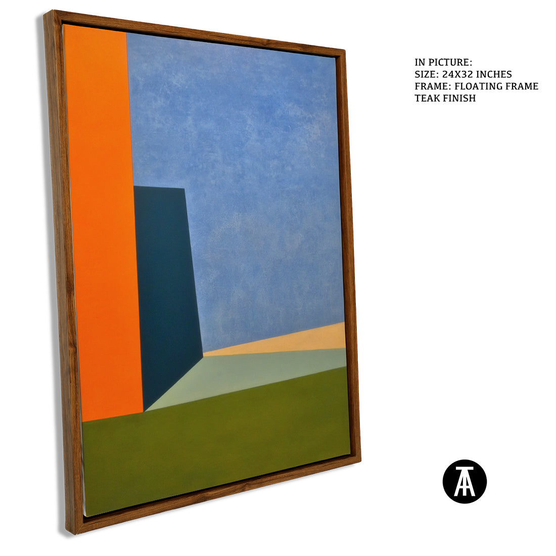 Artwork in Floating Frame