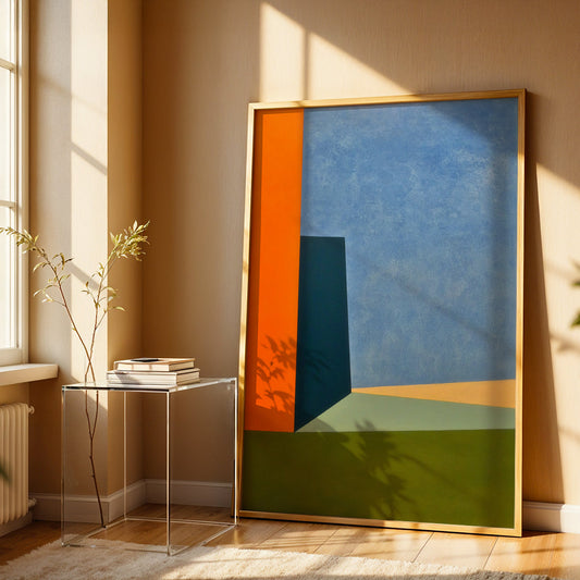 Painting in a Lifestyle Setting