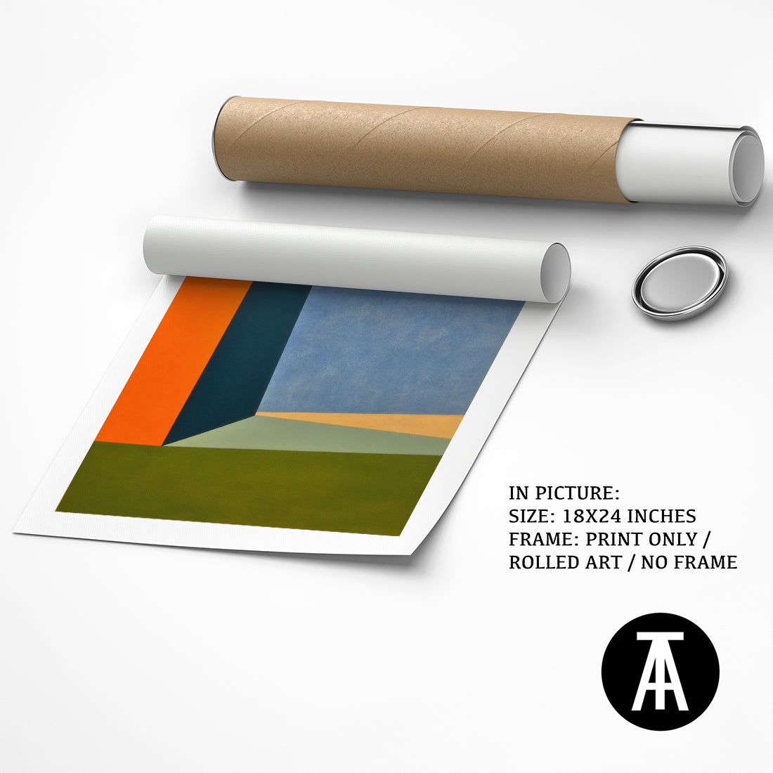 Artwork as Print Only or Rolled Art
