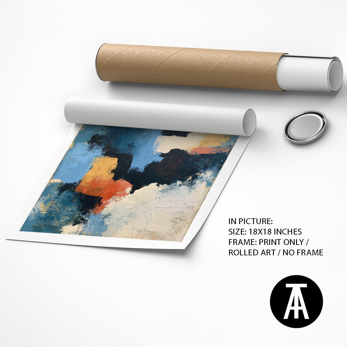 Artwork as Print Only / Rolled Art
