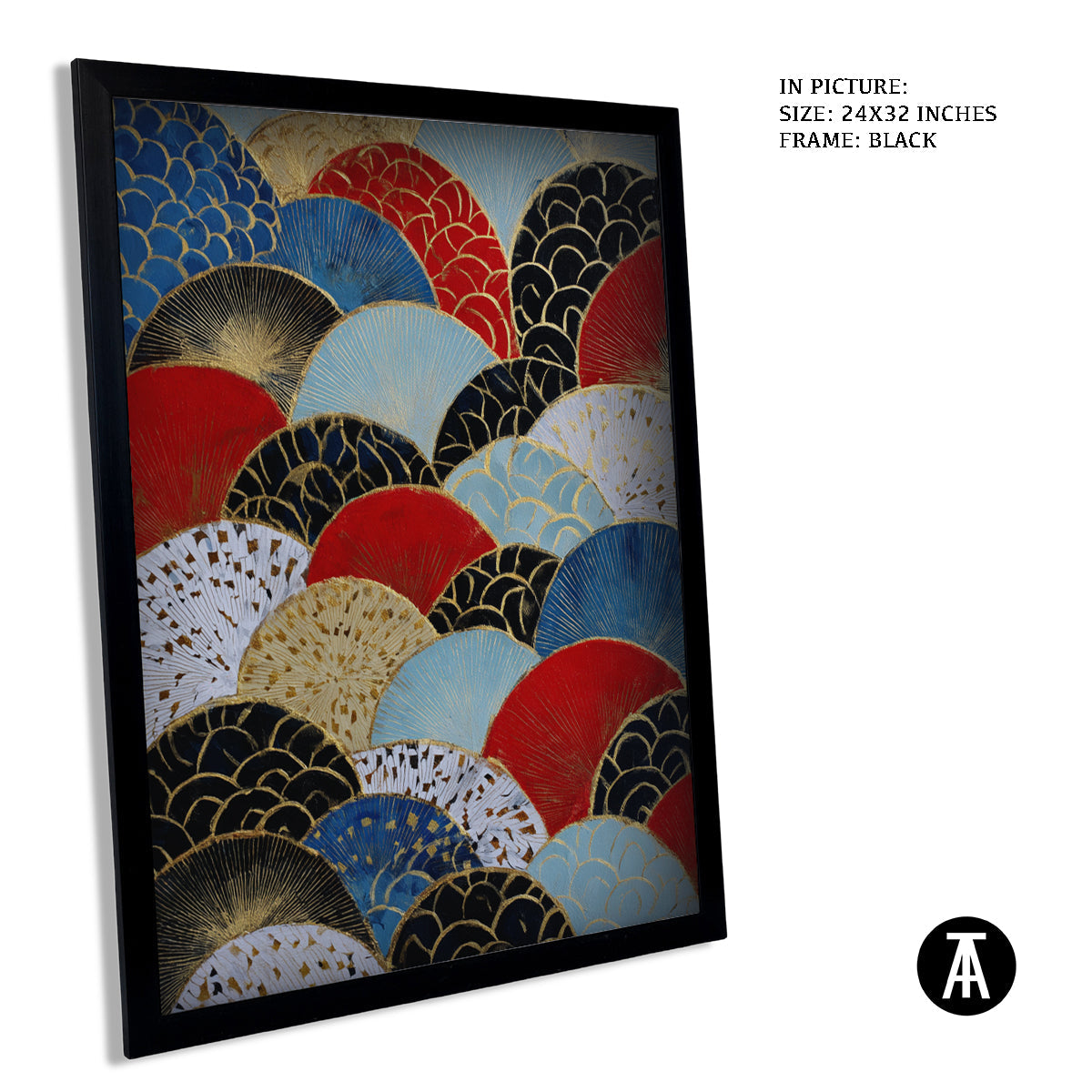 Artwork in Metal Earling Silver Frame