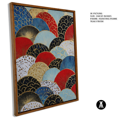 Artwork in Floating Frame