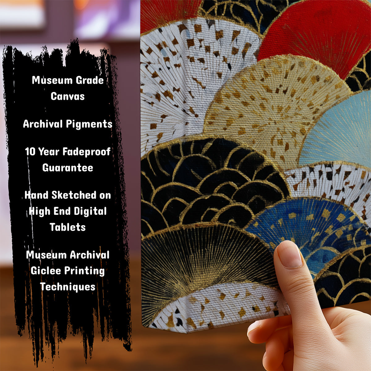 Information about Japanese Canvas Art Print