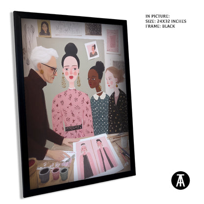 Artwork in Black Frame