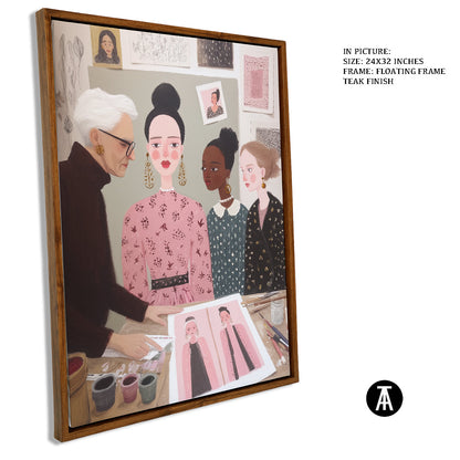 Artwork in Floating Frame