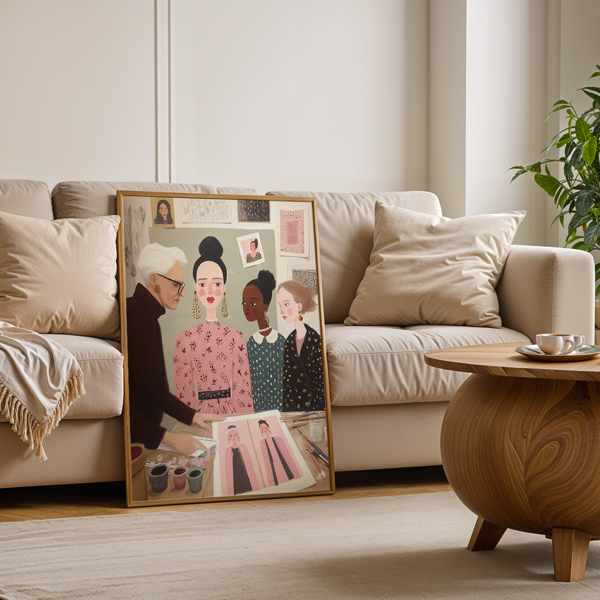 Canvas Art  in a Lifestyle Setting