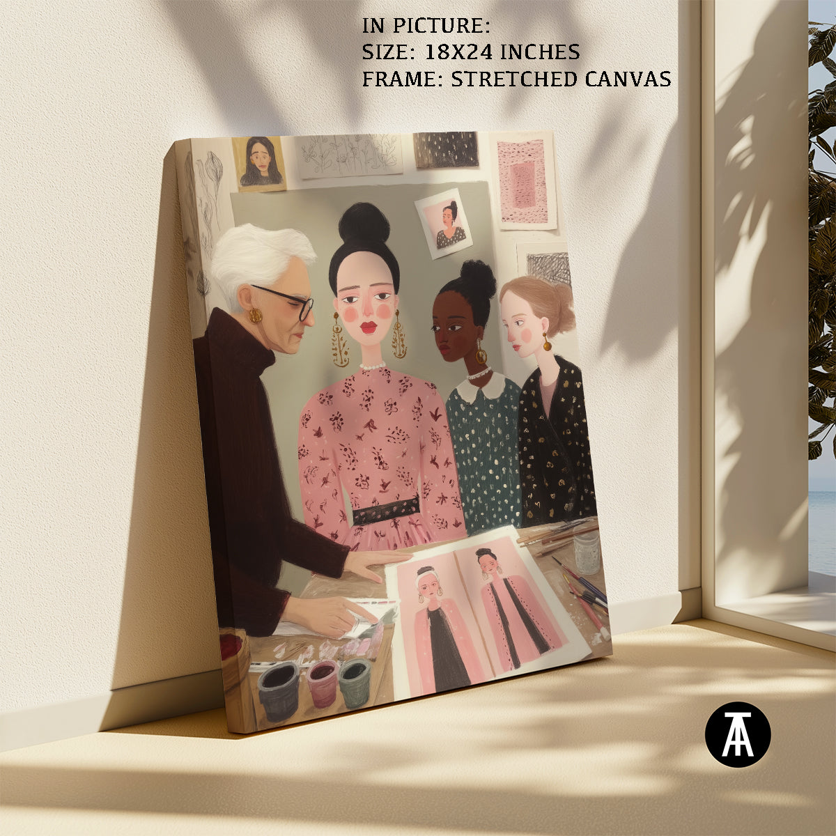 Artwork as a Stretched Canvas