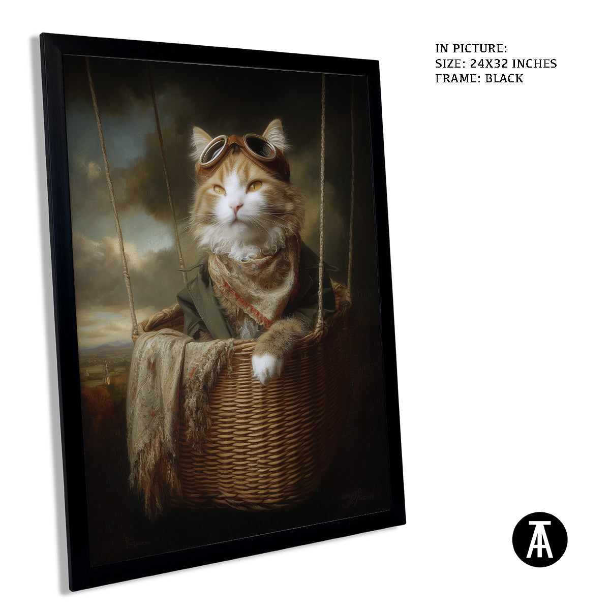 Artwork in Black Frame