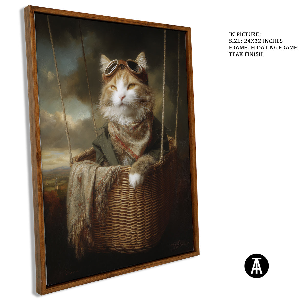 Artwork in Floating Frame