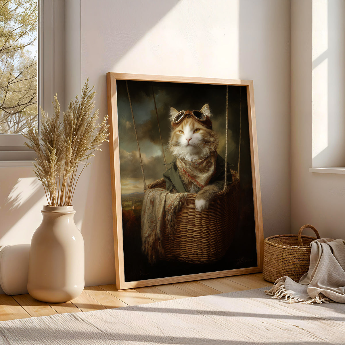 Painting in a Lifestyle Setting