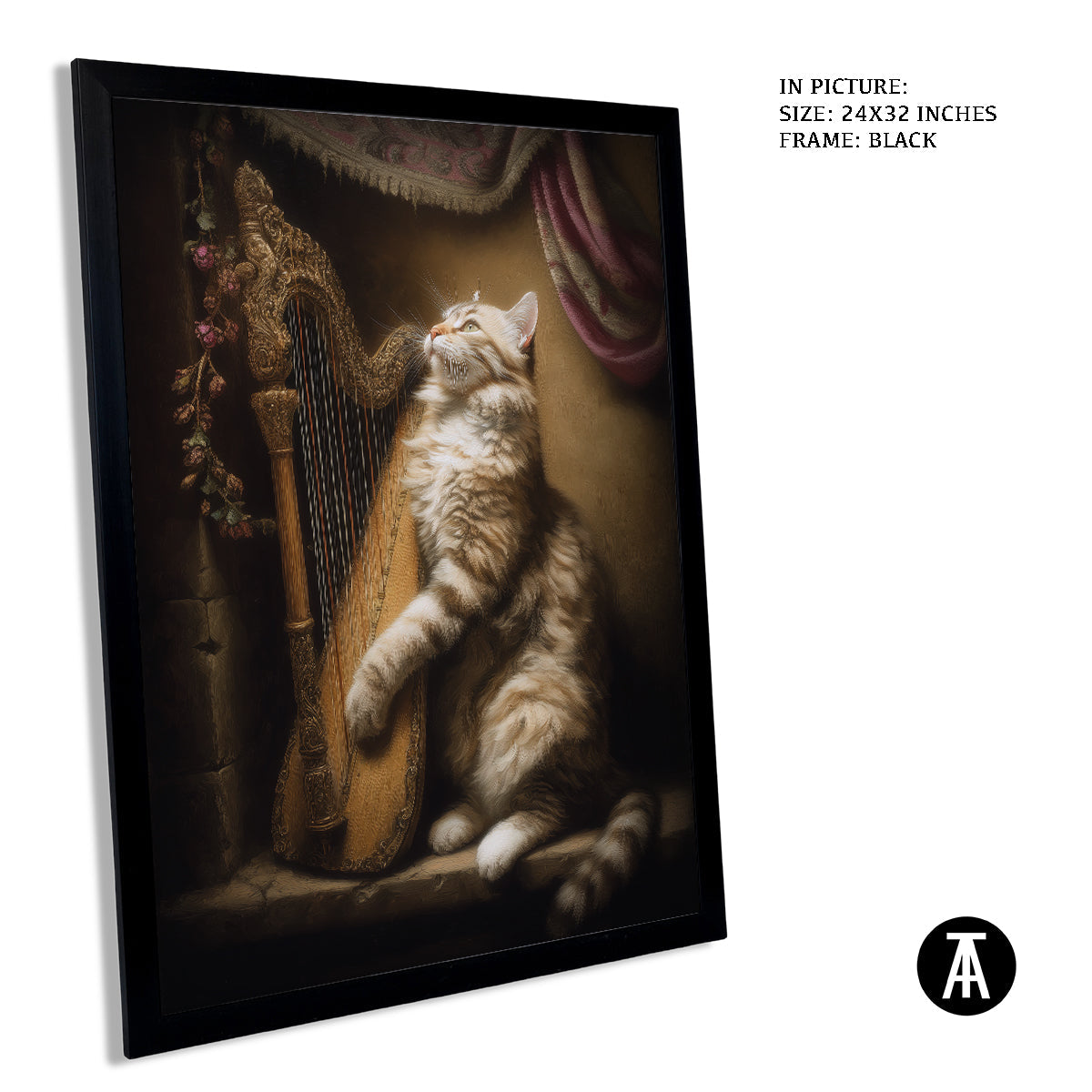 Artwork in Black Frame