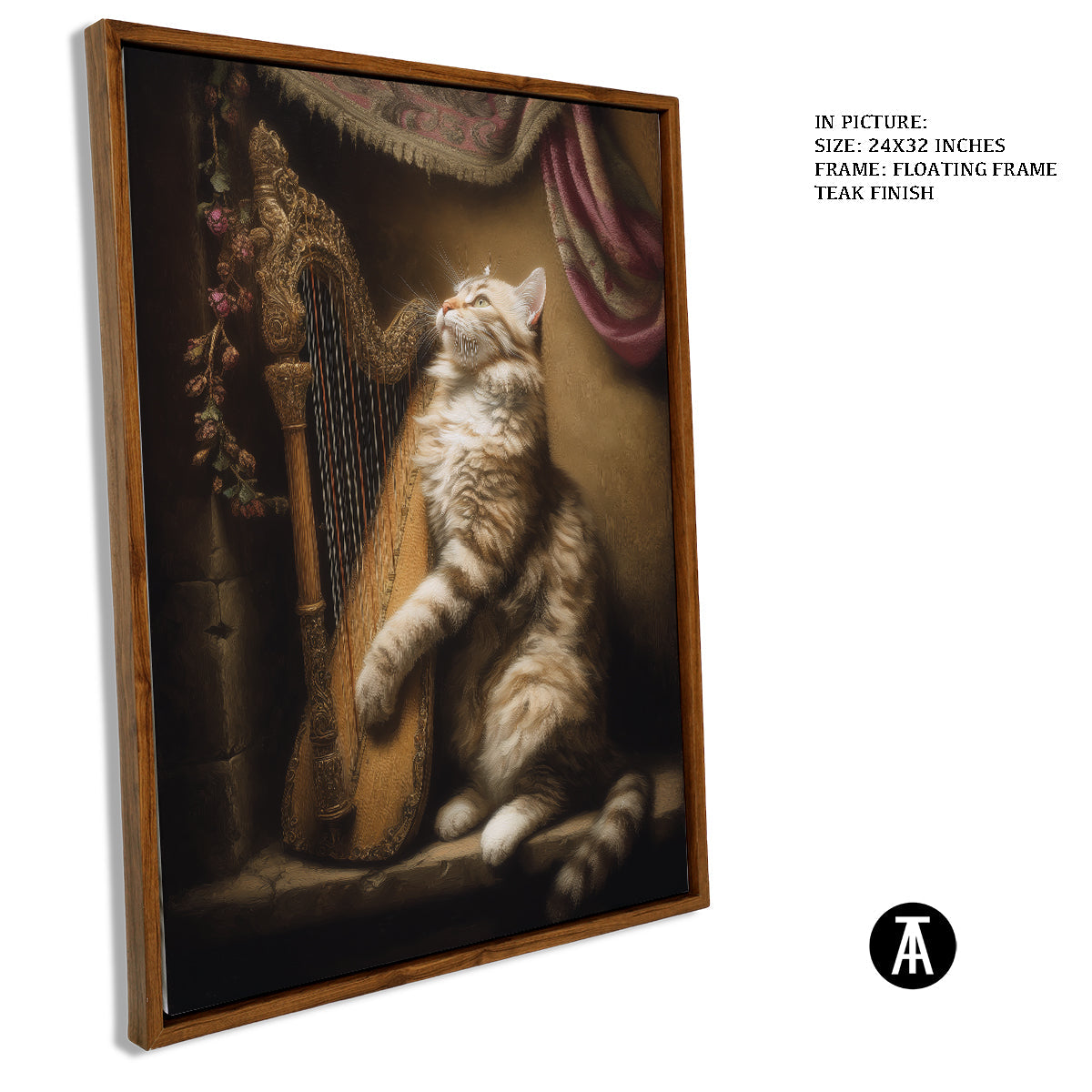 Artwork in Floating Frame