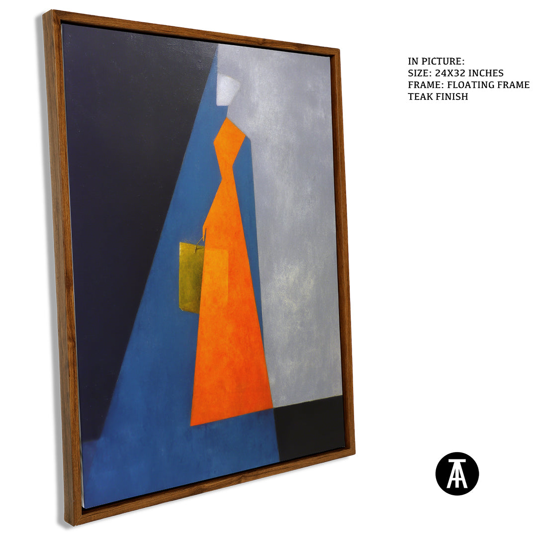 Artwork in Floating Frame