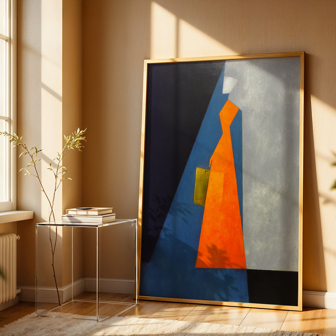 Painting in a Lifestyle Setting