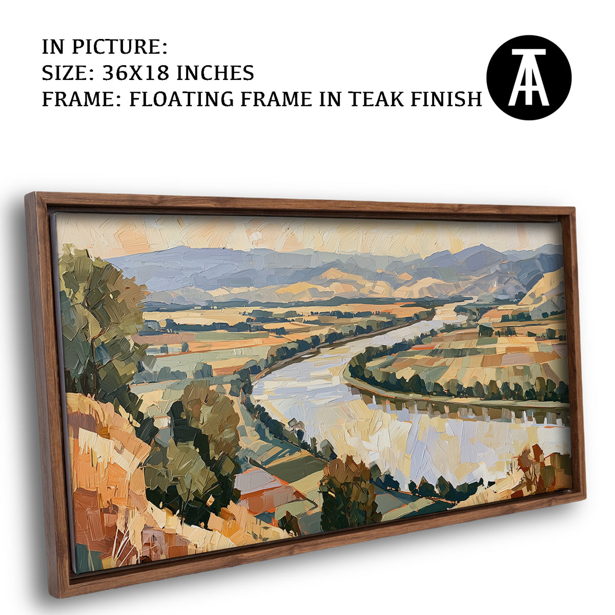 Artwork in Floating Frame