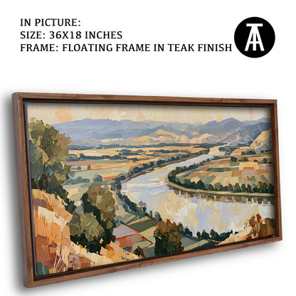 Artwork in Floating Frame