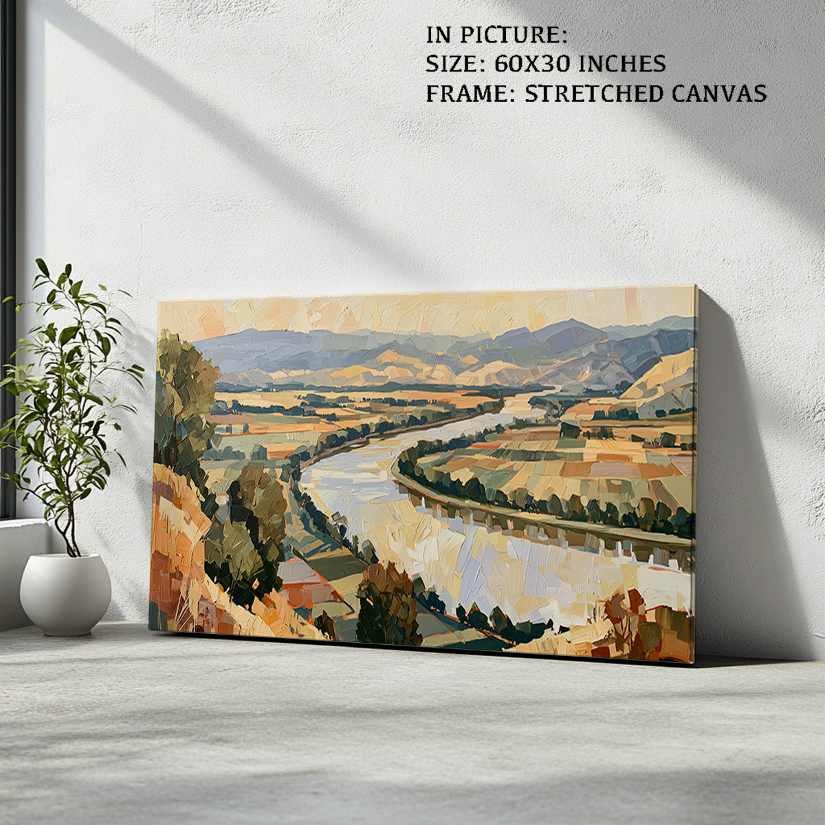 Artwork as Stretched Canvas