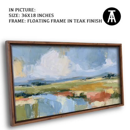 Artwork in Floating Frame