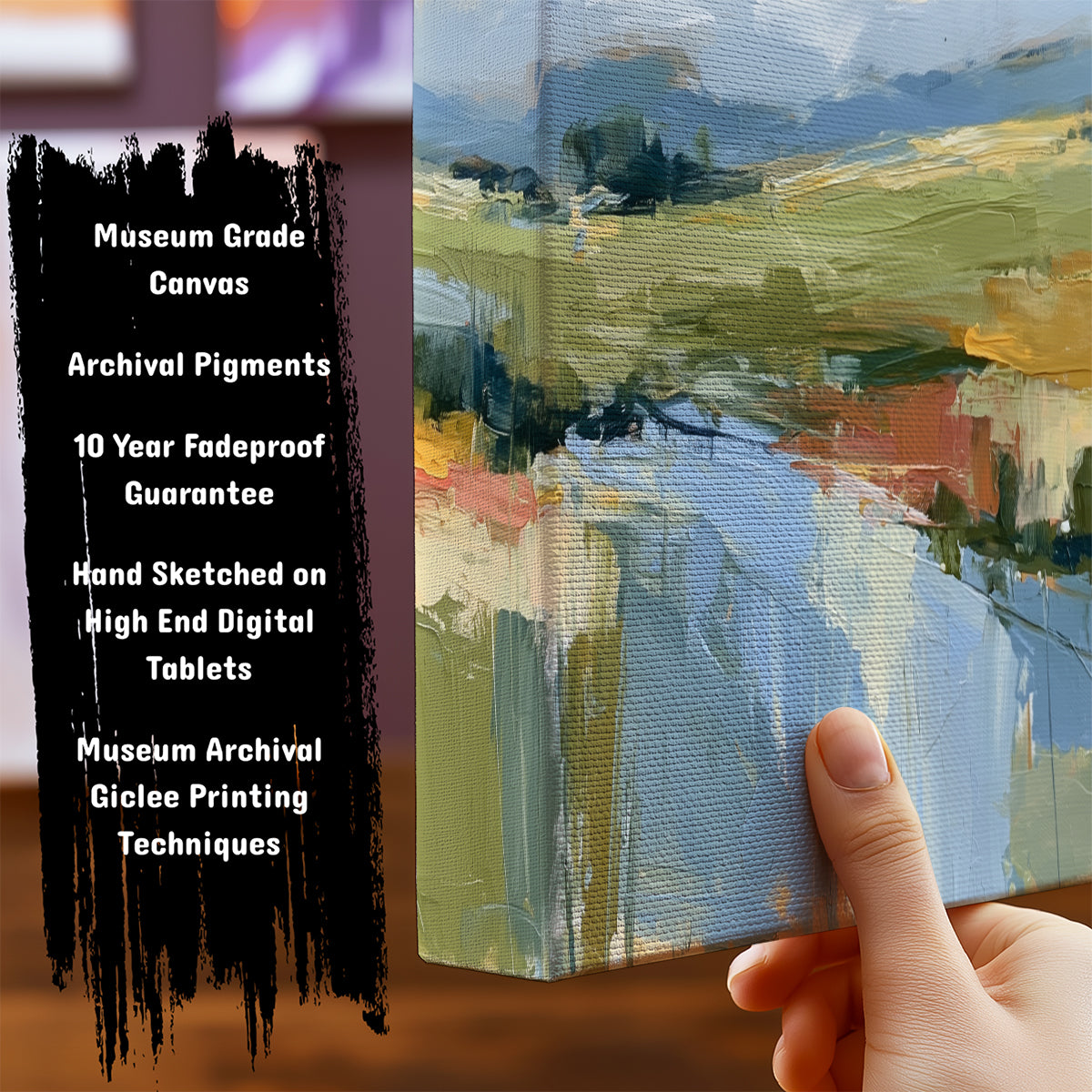 Information about Abstract Art Print