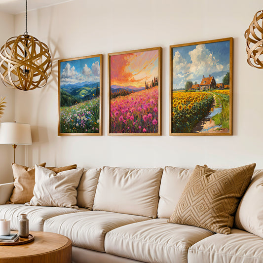 Gallery Wall Set in Lifestyle Setting