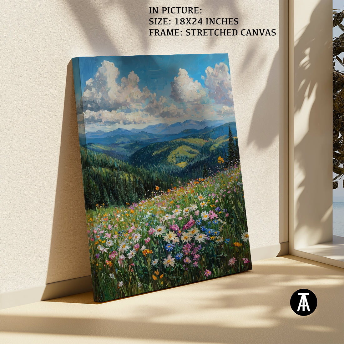 Sample Artwork in Stretched Canvas