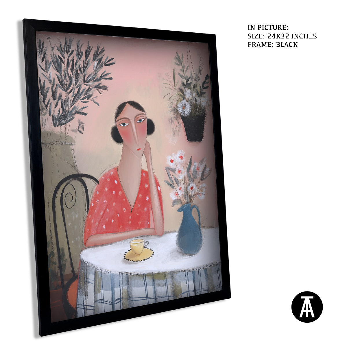 Artwork in Black Frame