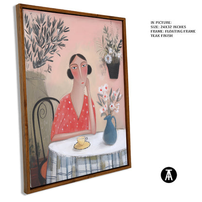 Artwork in Floating Frame