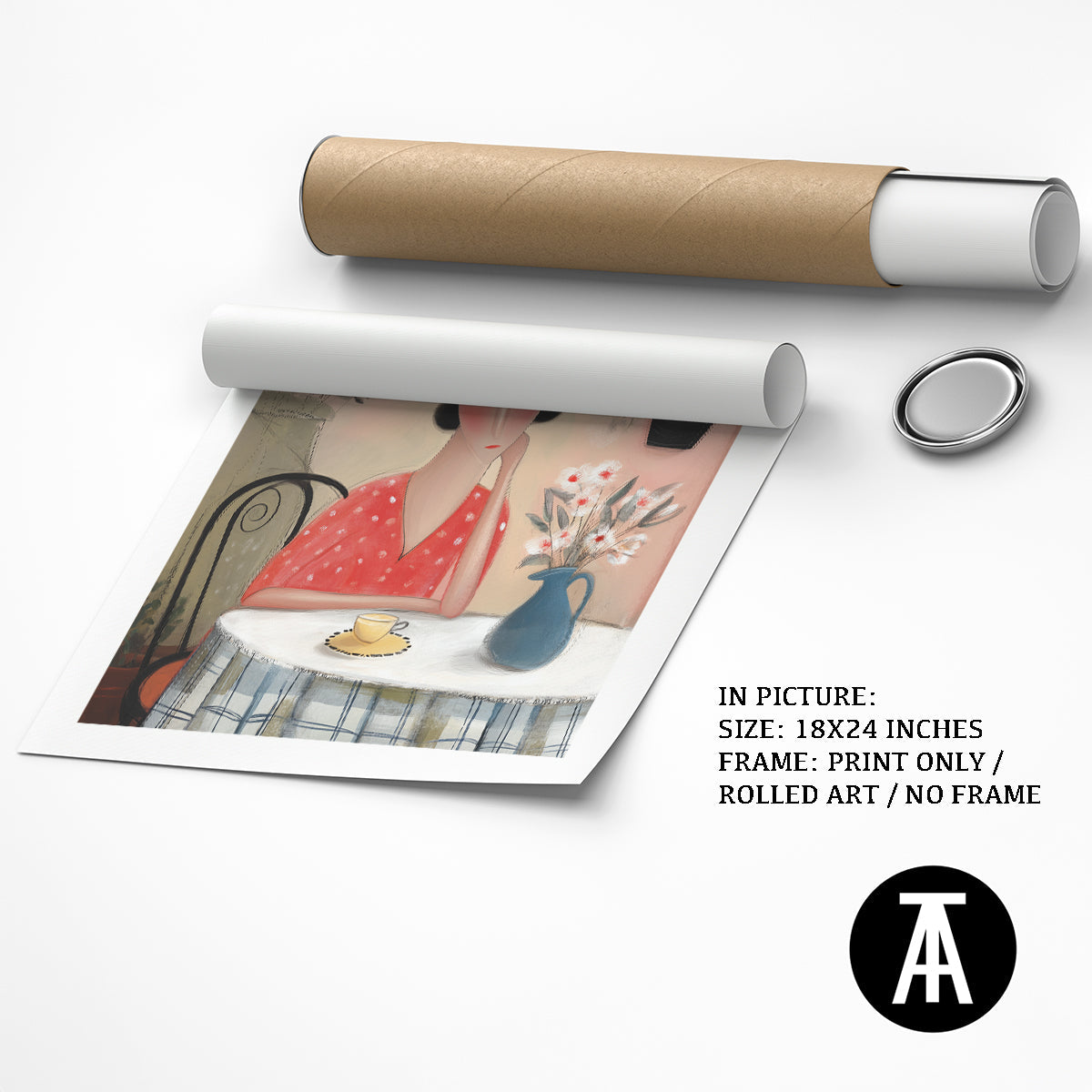 Artwork as Print Only or Rolled Art