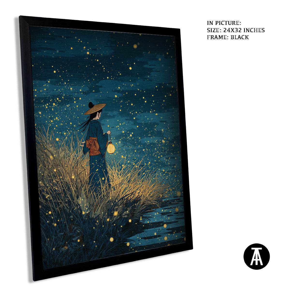 Artwork in Metal Earling Silver Frame