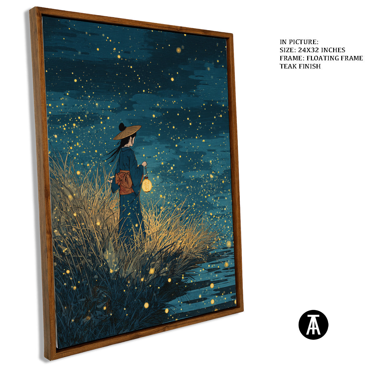 Artwork in Floating Frame