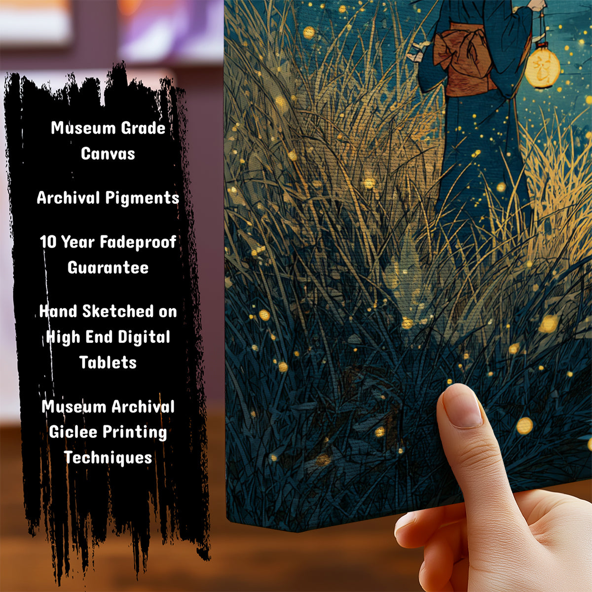 Information about Japanese Canvas Art Print