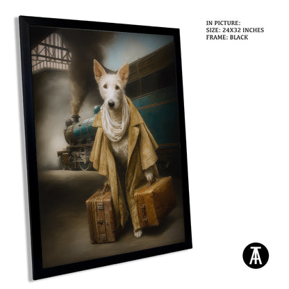 Sample Artwork in Black Frame