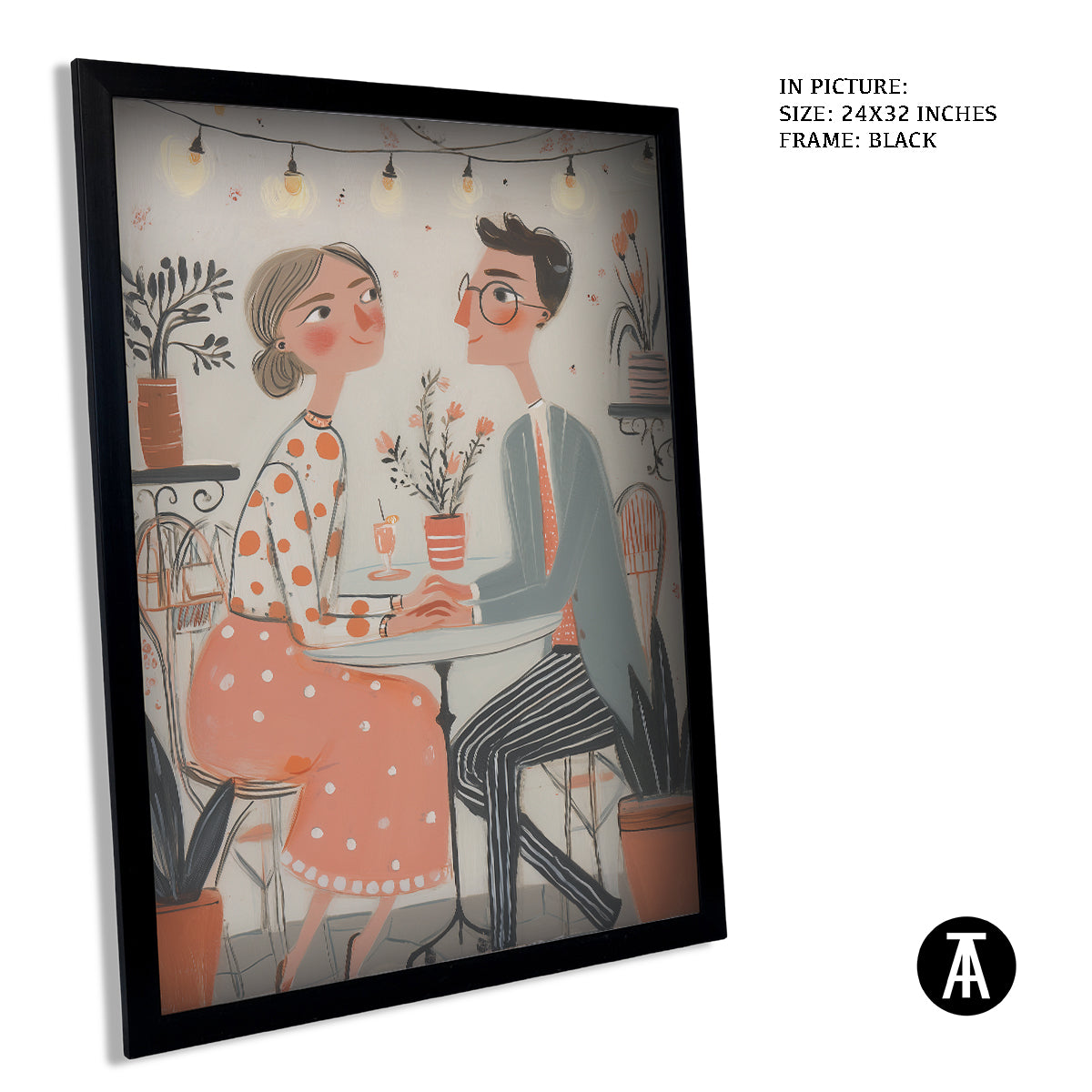 Artwork in Black Frame