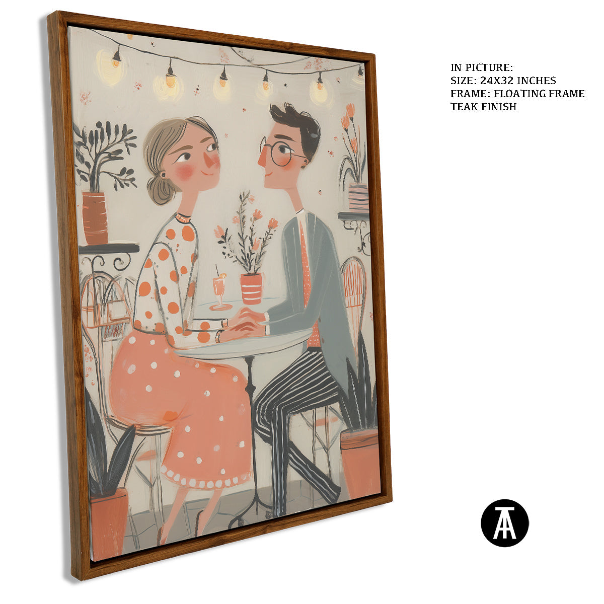 Artwork in Floating Frame