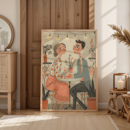 Painting in a Lifestyle Setting