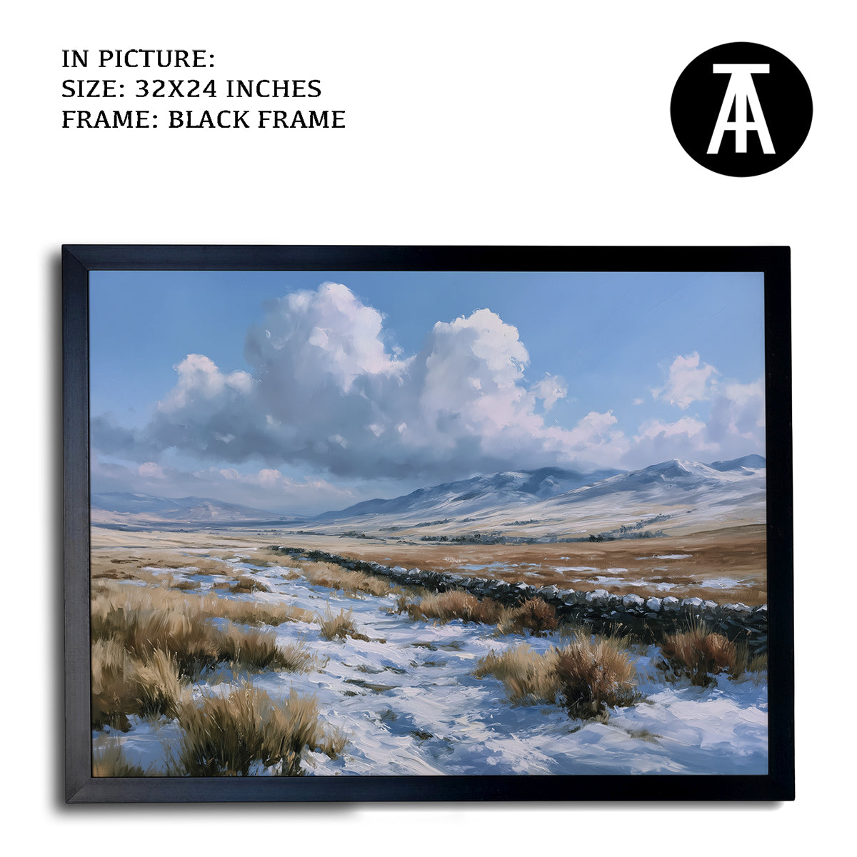 Artwork in Black Frame