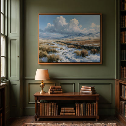 Painting in a Lifestyle Setting