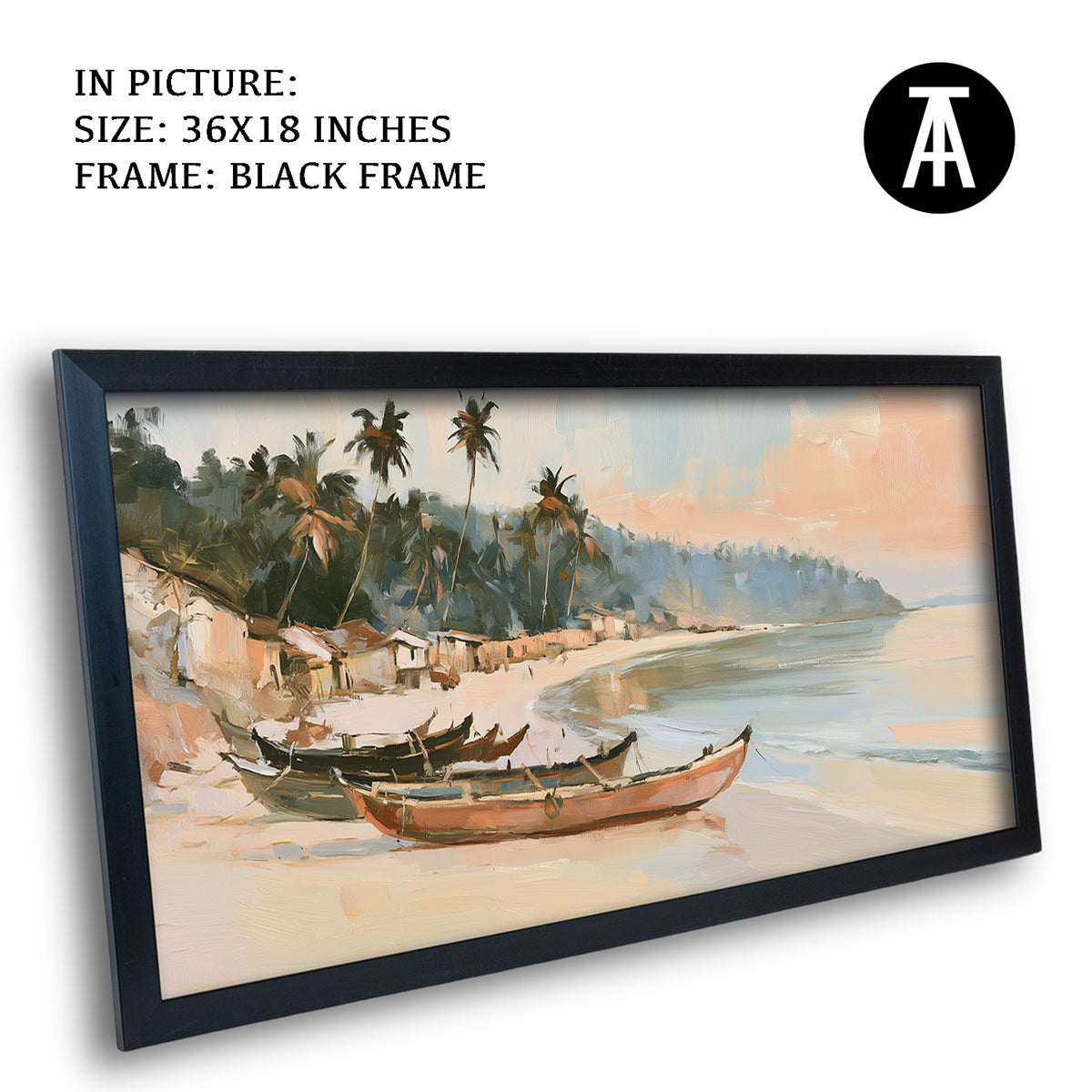 Artwork in Black Frame