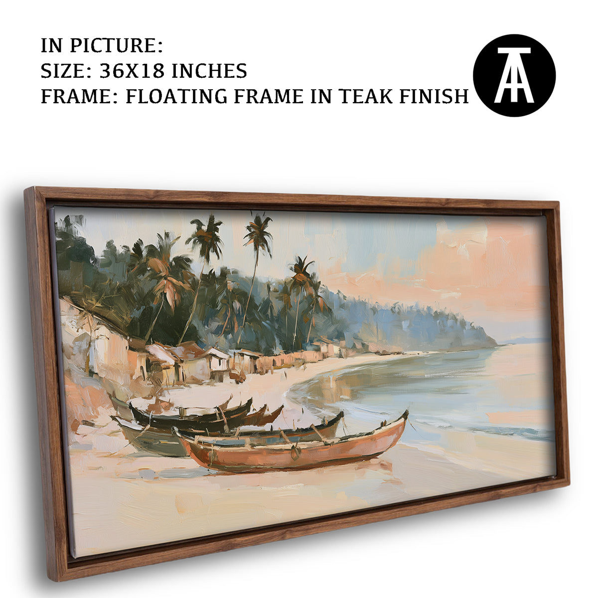 Artwork in Floating Frame