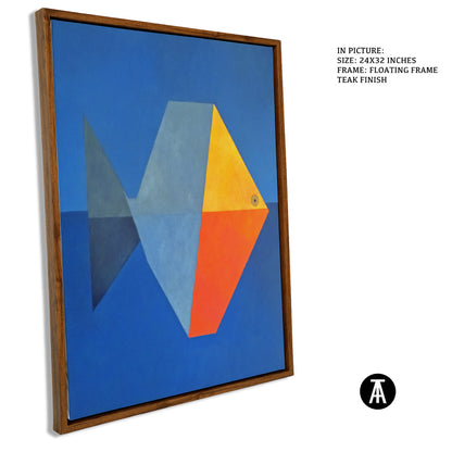 Artwork in Floating Frame