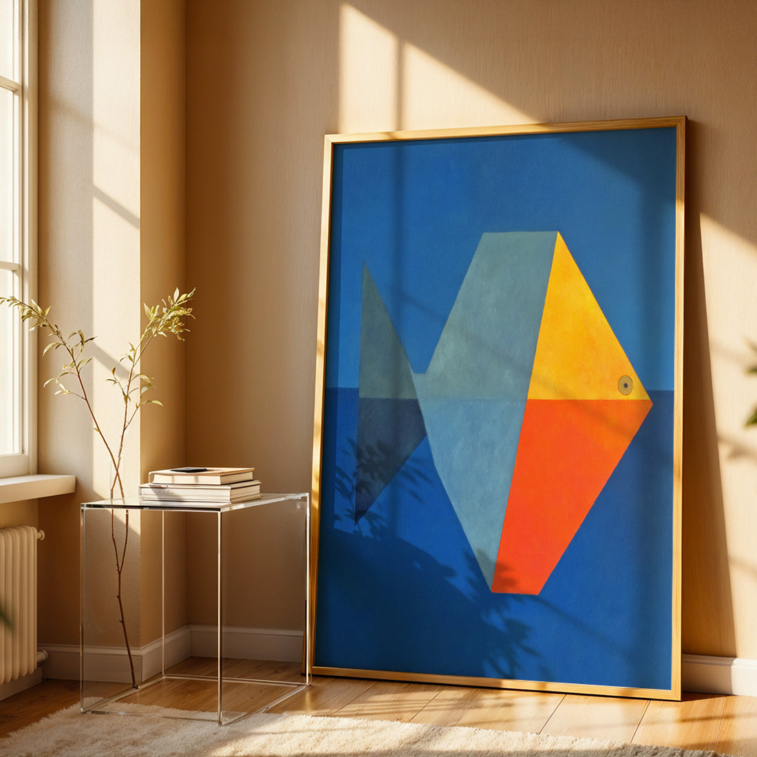 Painting in a Lifestyle Setting