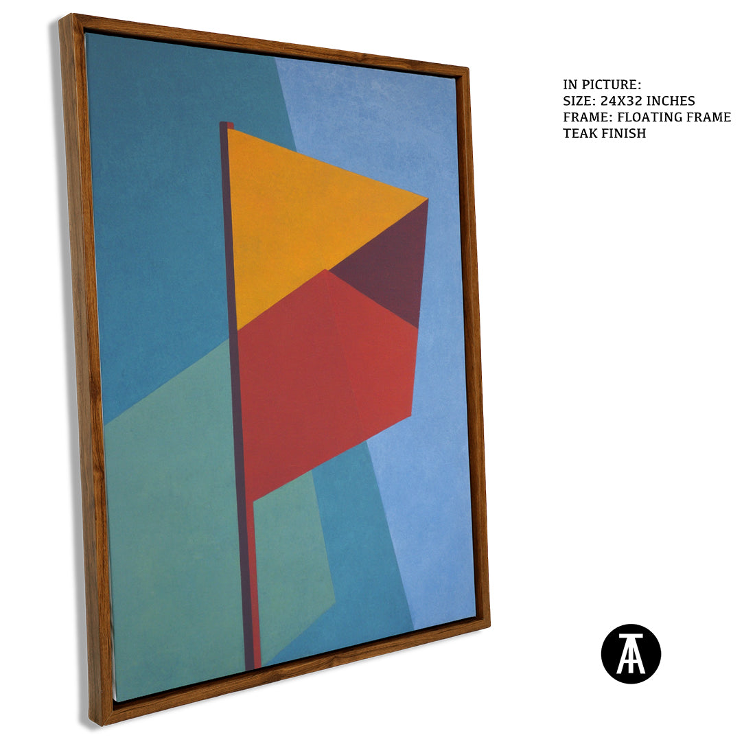 Artwork in Floating Frame