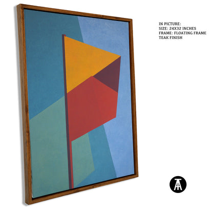 Artwork in Floating Frame