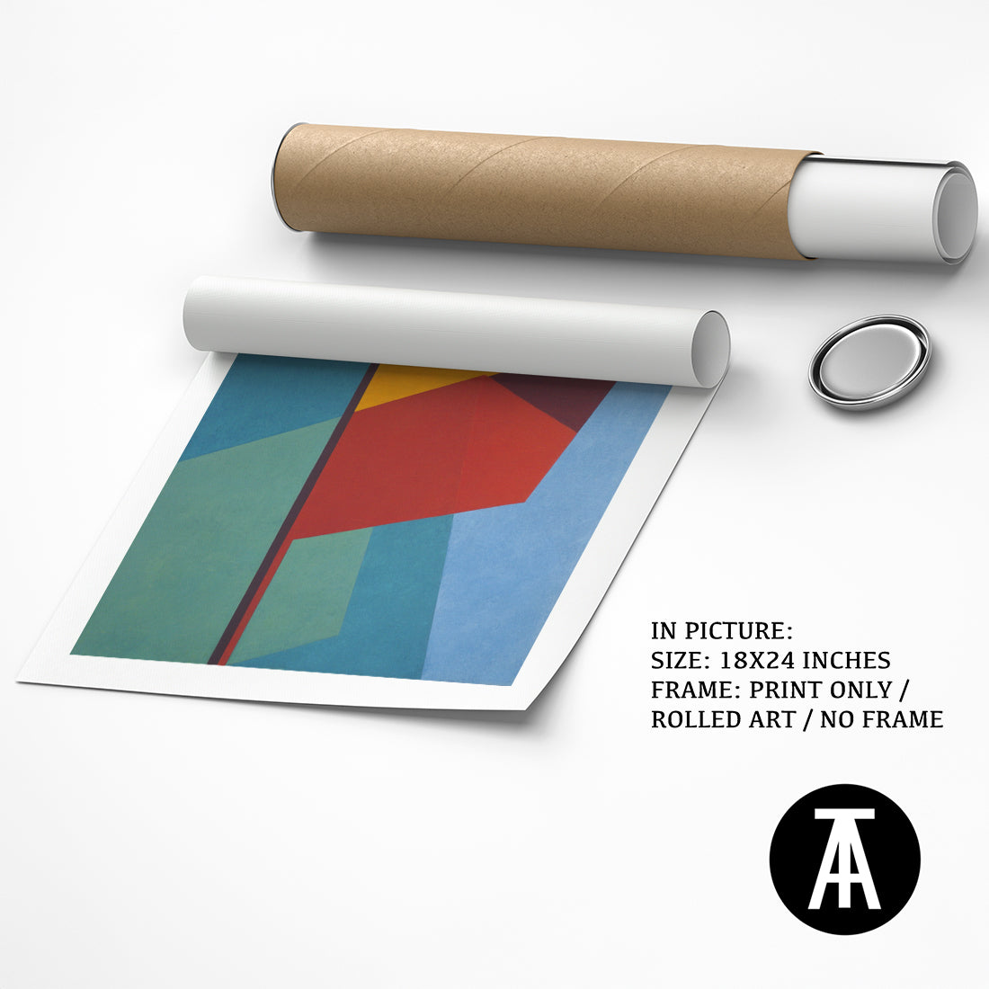 Artwork as Print Only or Rolled Art