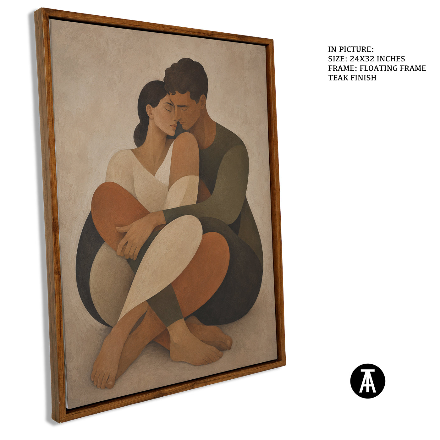 Artwork in Floating Frame