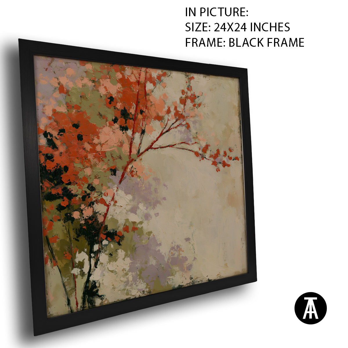 Artwork in Black Frame