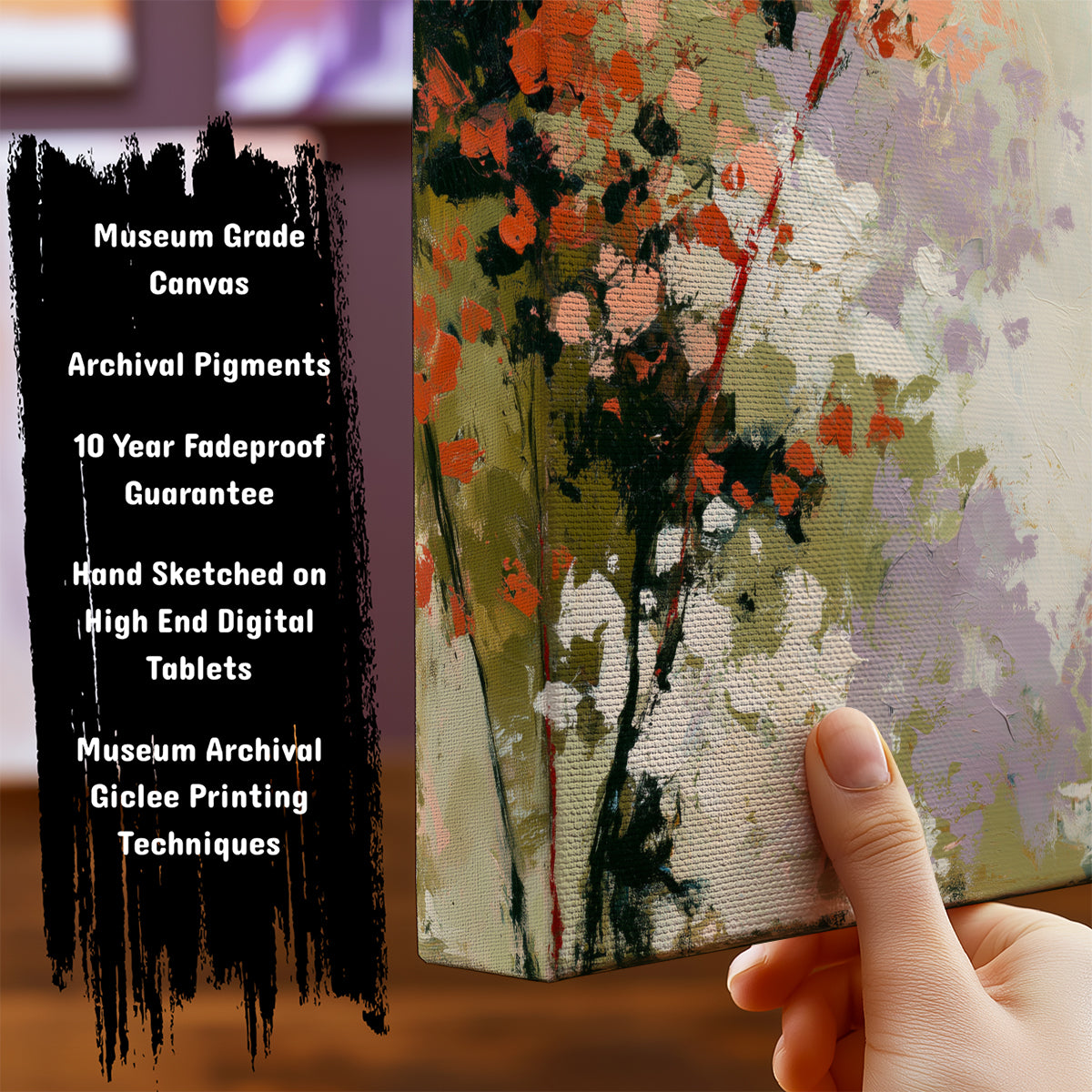 Information about Abstract Art Print